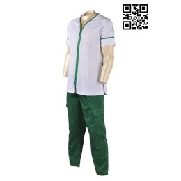 NU030 medicine uniform tailor made logos embroidery uniform company hk supplier  NU030 medicine uniform tailor made logos embroidery uniform company hk supplier